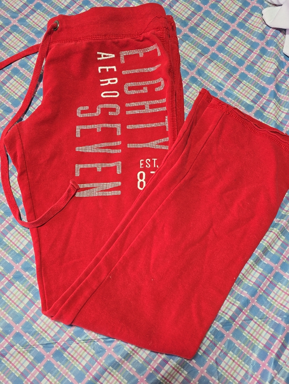 AEROPOSTALE Red Cozy Lounge Pants